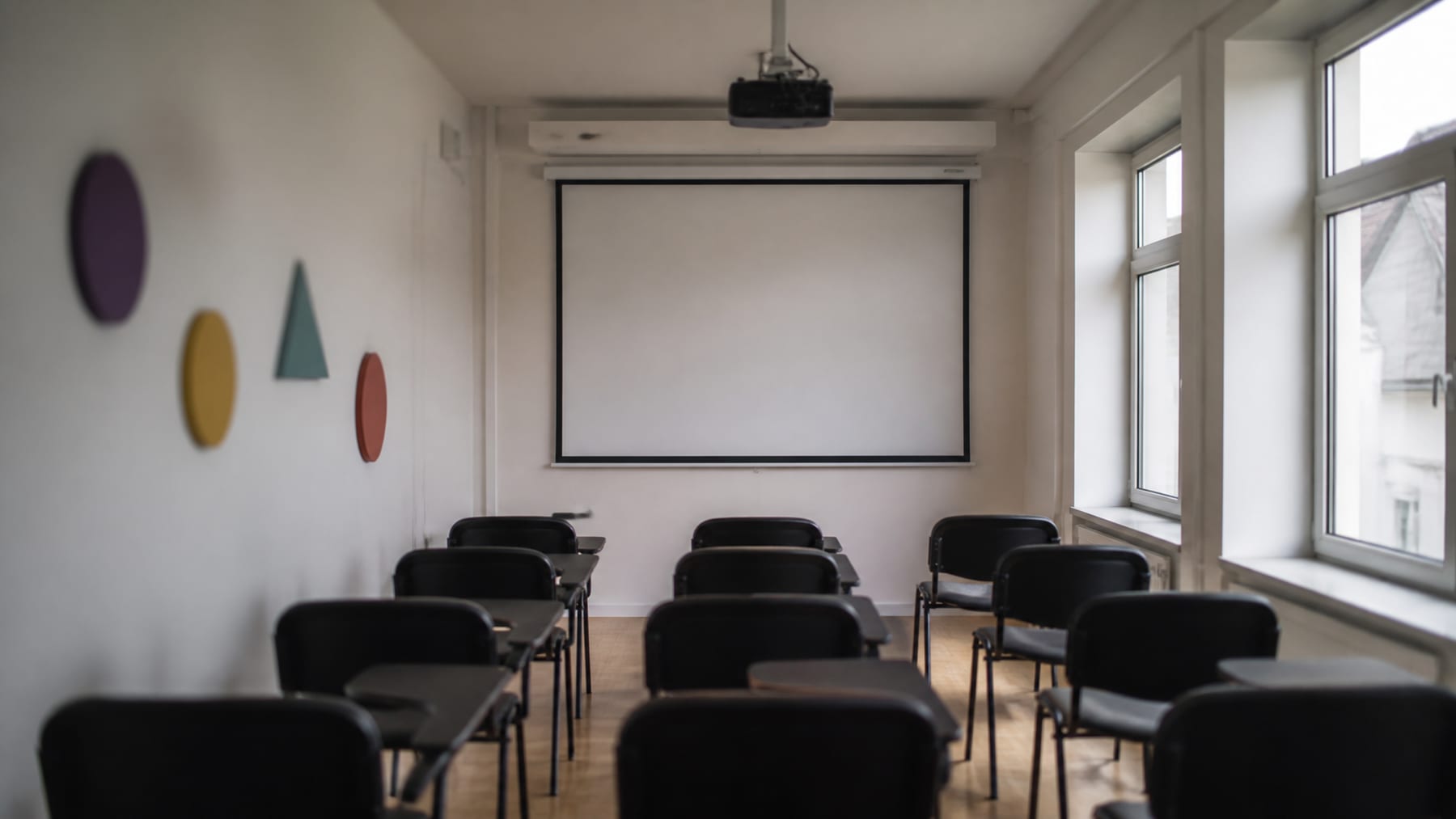 Theorie-Unterrichtsraum der Fahrschule